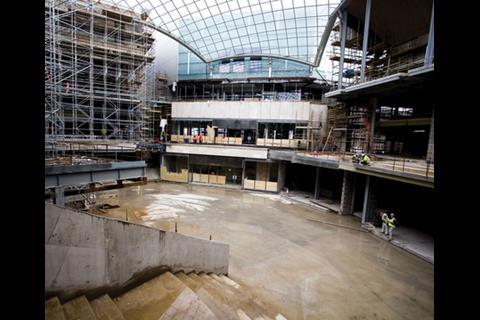 Hammerson’s Cabot Circus under construction